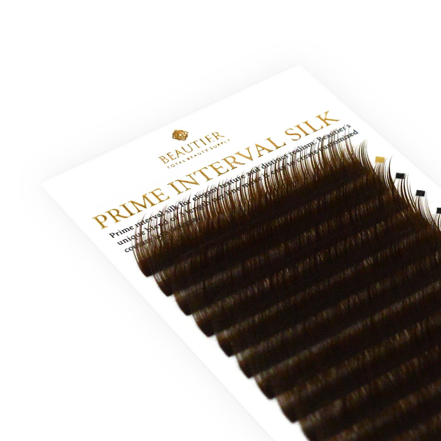 PRIME INTERVAL SILK - DARK BROWN - beautierlash